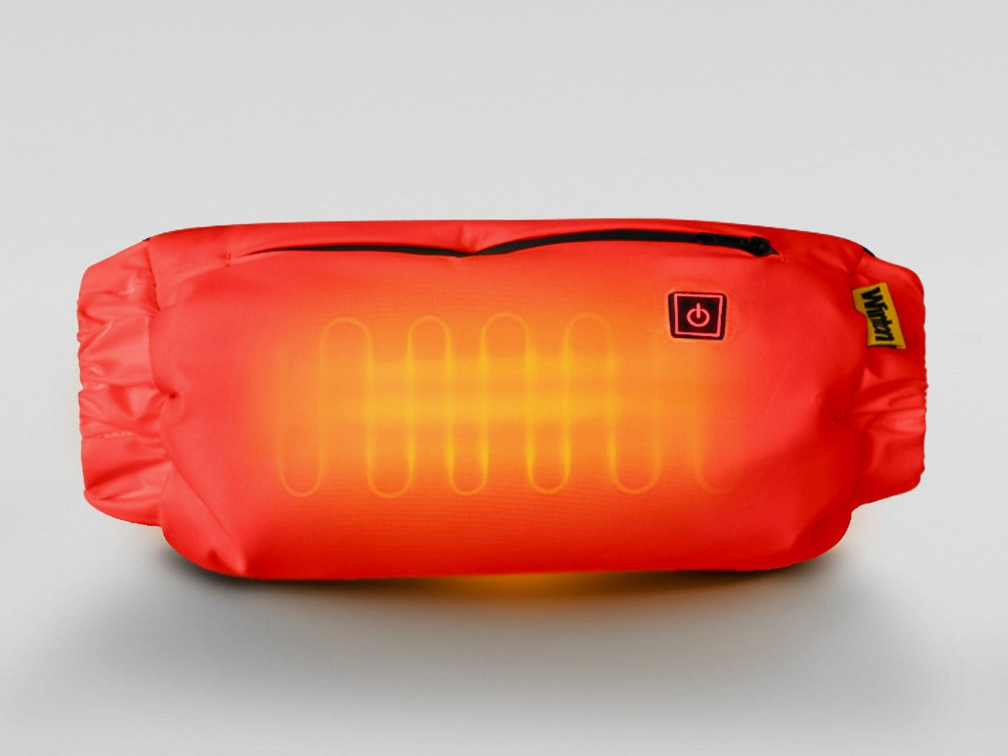 Bright orange rechargeable Heated Hand Warmer